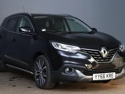 Black Used 2016 Renault Kadjar Signature SUV | £8,990 (Fair price)