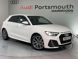 White Used 2025 Audi A1 Sportback S-Line Hatchback | £21,190 (Good price)