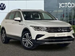 White Used 2023 VW Tiguan Elegance SUV | £25,317 (Good price)