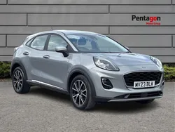 Silver Used 2023 Ford Puma Titanium Hatchback | £15,908 (Fair price)