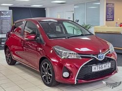Red Used 2017 Toyota Yaris Hybrid Design Hatchback | £11,445 (Fair price)