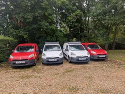 Red Used 2012 Peugeot Partner S MPV | £3,650 (Fair price)