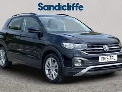 Black Used 2021 VW T-Cross SE SUV | £13,642 (Fair price)