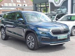 Petrol blue metallic Used 2023 Skoda Kodiaq SE Drive SUV | £30,646 (A bit pricey)