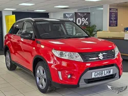 Red Used 2018 Suzuki Vitara SZ-T SUV | £13,200 (Fair price)