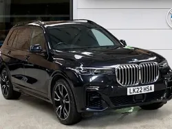 Black Used 2022 BMW X7 M Sport SUV | £57,500 (Super price)