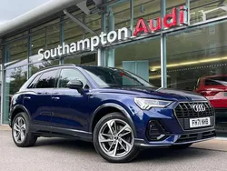 Blue Used 2022 Audi Q3 Black Edition SUV | £26,990 (A bit pricey)