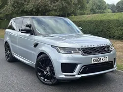 Silver Used 2018 Land Rover Range Rover Sport HSE Dynamic SUV | £28,990 (Fair price)