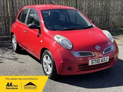 Red Used 2010 Nissan Micra Visia Hatchback | £1,000 (Super price)