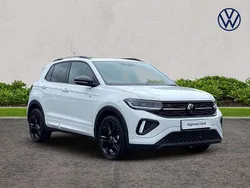 White New 2025 VW T-Cross Black Edition SUV | £28,500 (A bit pricey)