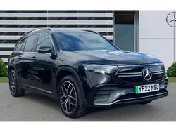 Black Used 2022 Mercedes EQB300 AMG Line Premium SUV | £28,613 (Fair price)
