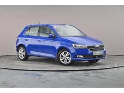 Energy blue Used 2021 Skoda Fabia SE Hatchback | £10,779 (Fair price)