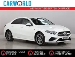 White Used 2021 Mercedes A250 Executive Sedan | £18,480 (A bit pricey)