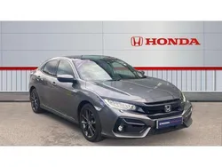Grey Used 2021 Honda Civic EX Hatchback | £15,721 (Fair price)