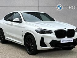 White Used 2022 BMW X4 M Sport SUV | £39,795 (Fair price)