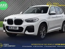 White Used 2021 BMW X3 M Sport SUV | £25,895 (Super price)