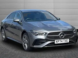 Mountain grey Used 2024 Mercedes CLA250e Executive Sedan | £28,895 (Fair price)