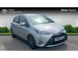 Silver Used 2020 Toyota Yaris Hatchback | £11,333 (Fair price)