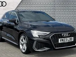 Black Used 2023 Audi A3 S-Line Hatchback | £23,200 (Fair price)
