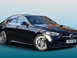 Black Used 2024 Mercedes C300e AMG Line Premium Plus Sedan | £37,995 (Fair price)