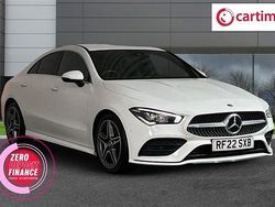 White Used 2022 Mercedes CLA180 AMG line Sedan | £27,901 (A bit pricey)