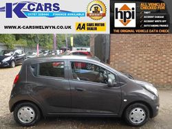 Grey Used 2014 Chevrolet Spark LS Hatchback | £3,295 (A bit pricey)