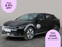 Black Used 2022 Kia EV6 Air SUV | £17,423 (Fair price)