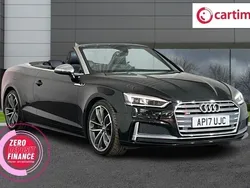 Black Used 2017 Audi S5 Cabriolet Design Cabriolet | £21,990