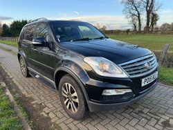 Black Used 2015 Ssangyong (KGM) Rexton SUV | £5,995