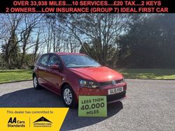 Red Used 2015 VW Polo S Hatchback | £7,995 (Fair price)