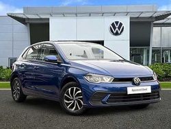 Blue Used 2023 VW Polo Life Hatchback | £16,245 (Fair price)