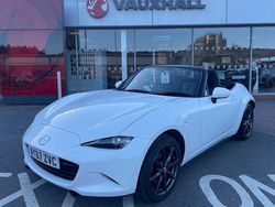 White Used 2017 Mazda MX5 Cabriolet | £13,771 (Fair price)