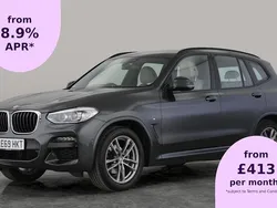 Grey Used 2020 BMW X3 M Sport SUV | £25,991 (Good price)