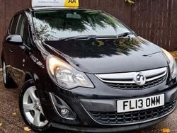 Black Used 2013 Vauxhall Corsa Hatchback | £2,795 (Good price)
