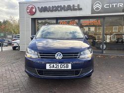 Blue Used 2021 VW Sharan SE MPV | £22,950 (A bit pricey)