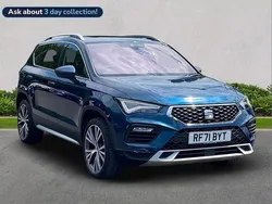 Blue Used 2022 Seat Ateca Xperience Lux SUV | £19,499 (Good price)