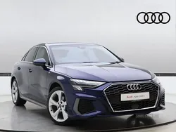 Blue Used 2024 Audi A3 S-Line Sedan | £26,690 (Fair price)