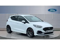 White Used 2023 Ford Fiesta ST Hatchback | £19,866 (Fair price)