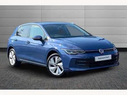 Anemone blue Used 2024 VW Golf VIII Match Hatchback | £23,050 (Fair price)