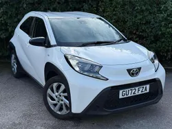 White Used 2022 Toyota Aygo PURE Hatchback | £11,199 (Fair price)