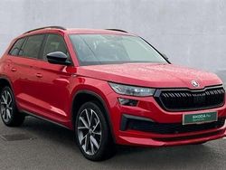 Red Used 2021 Skoda Kodiaq SportLine SUV | £25,390 (Fair price)