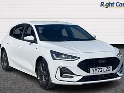 White Used 2023 Ford Focus ST-Line Hatchback | £16,499 (Fair price)