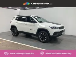 White Used 2022 Jeep Compass Trailhawk SUV | £15,297 (Good price)
