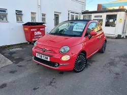 Pink Used 2018 Fiat 500 Lounge Cabriolet | £7,995 (Fair price)