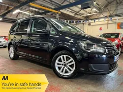 Black Used 2014 VW Touran SE MPV | £6,789 (Good price)