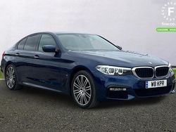 Blue Used 2017 BMW 530e M Sport Sedan | £16,799 (Fair price)