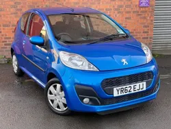 Blue Used 2012 Peugeot 107 Active Hatchback | £2,500 (Good price)