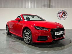 Tango red Used 2015 Audi TT Roadster S-Line Cabriolet | £14,614 (Fair price)