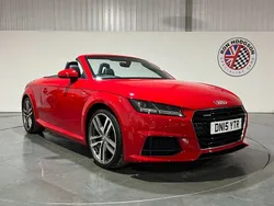 Tango red Used 2015 Audi TT Roadster S-Line Cabriolet | £14,614 (Good price)