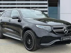 Black Used 2022 Mercedes EQC400 AMG Line Premium Plus SUV | £32,276 (A bit pricey)